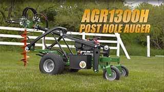 AGR1300H Post Hole Auger Video